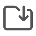 Folder Put SVG Icon